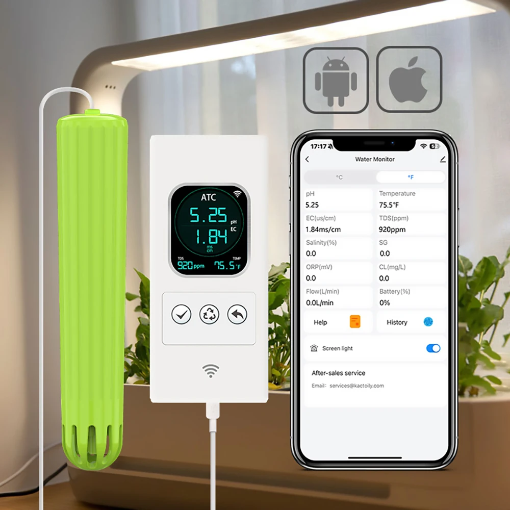 Kactoily 4-in-1 WiFi Sensor Ur - Urban Farming Indoor บทวิจารณ์และราคา