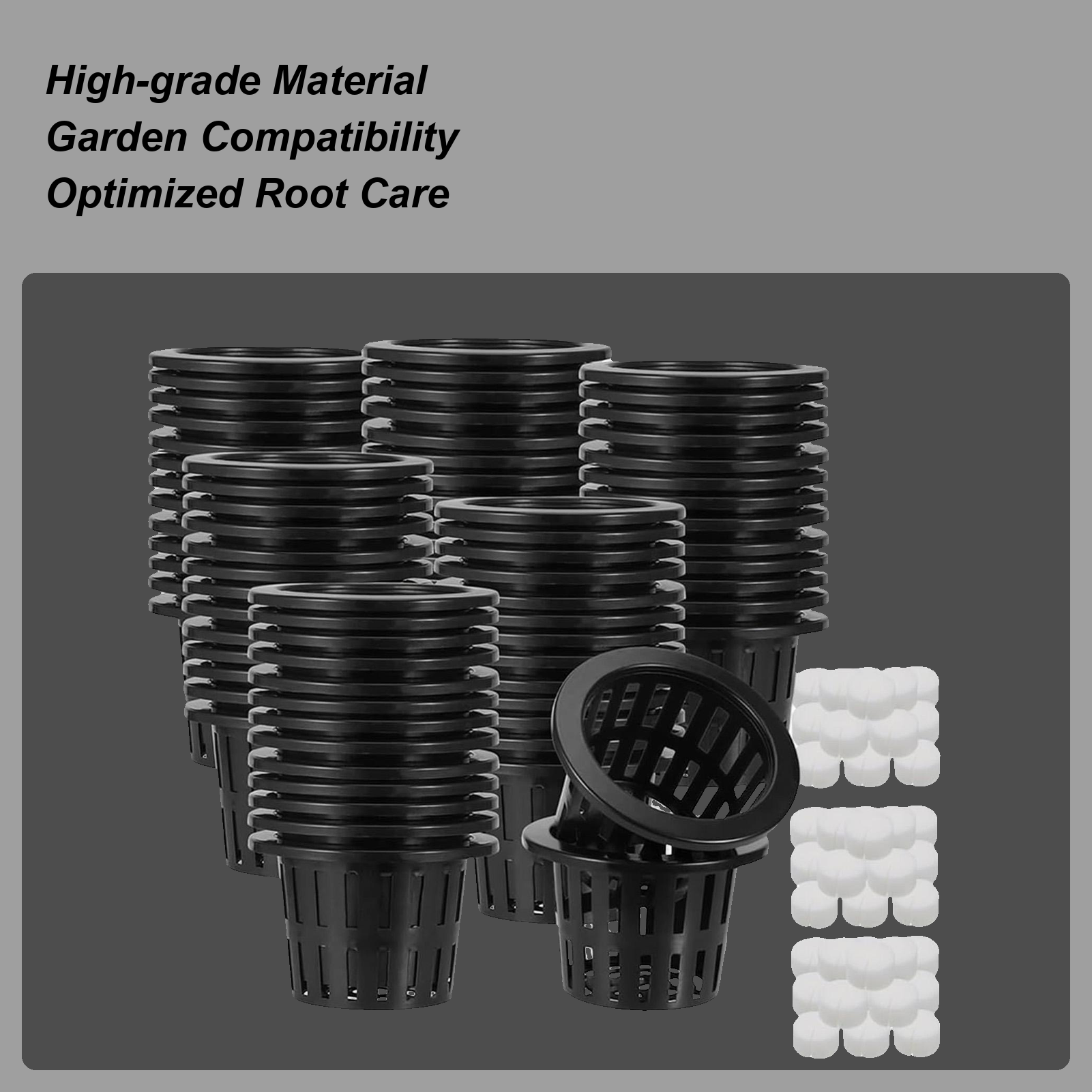 Net Pots For Hydroponics Hydro - Urban Farming Indoor บทวิจารณ์และราคา